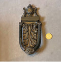 Cast Iron Door Knocker — Cast iron, mid 19th century