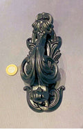 Cast Iron Door Knocker — Cast iron, late 19th century