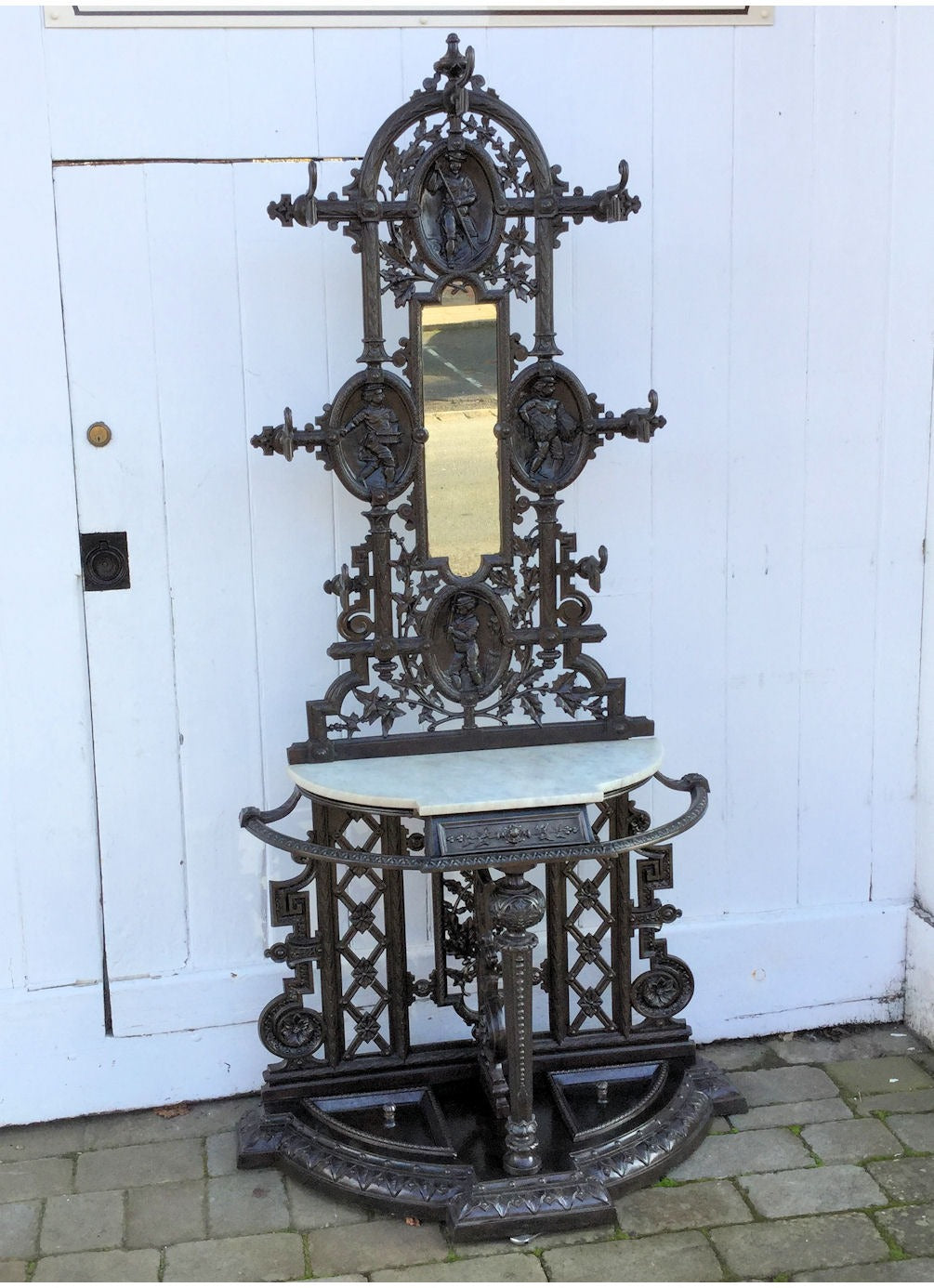 Cast Iron Hallstand — view 2