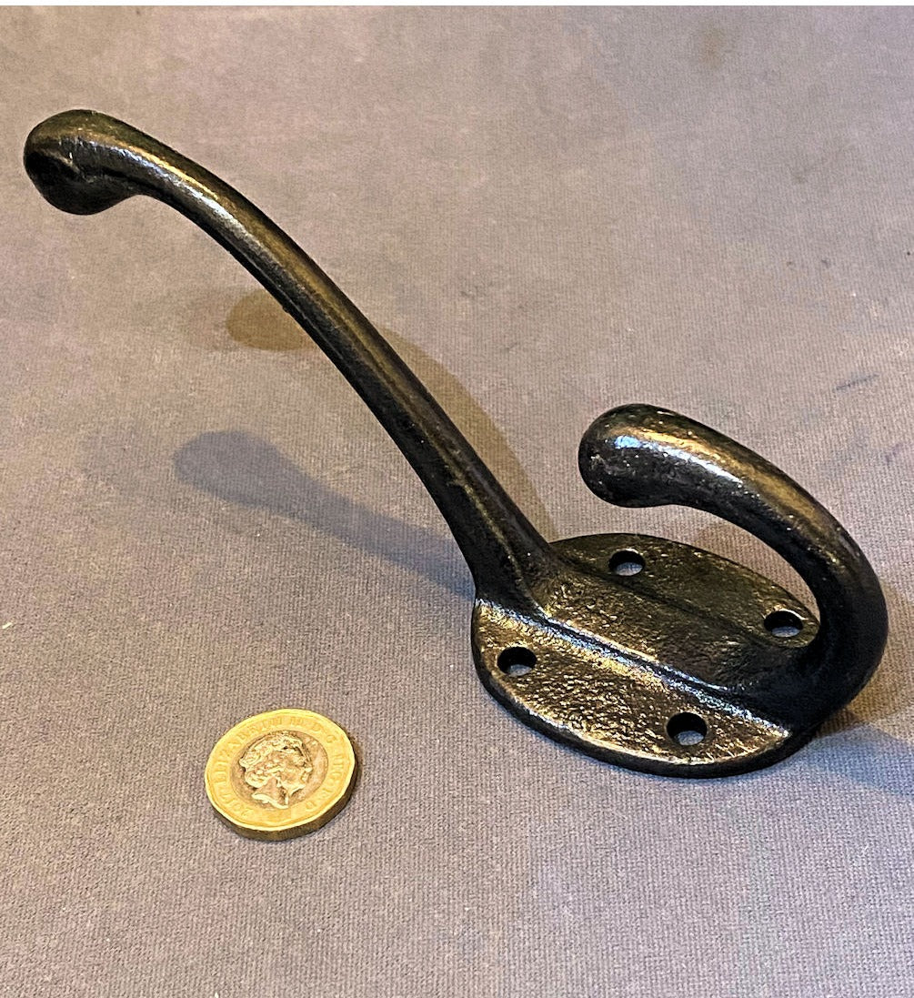Cast Iron Hat & Coat Hook, 2 available — view 2