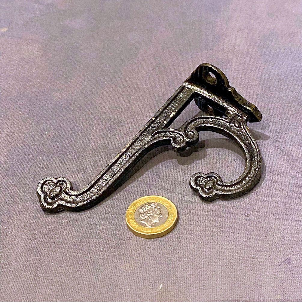Cast Iron Hat and Coat Hook, 4 available — Cast iron, 1920's