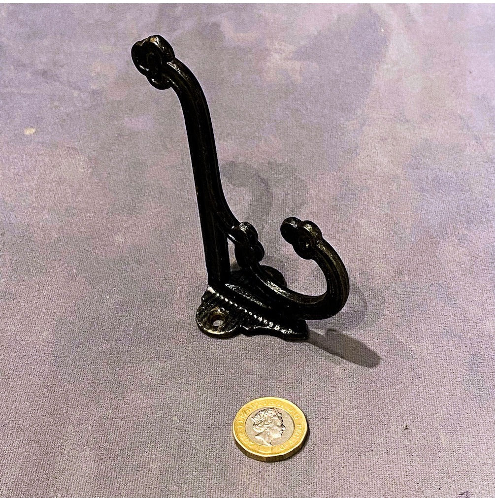 Cast Iron Hat and Coat Hook, 4 available — view 2