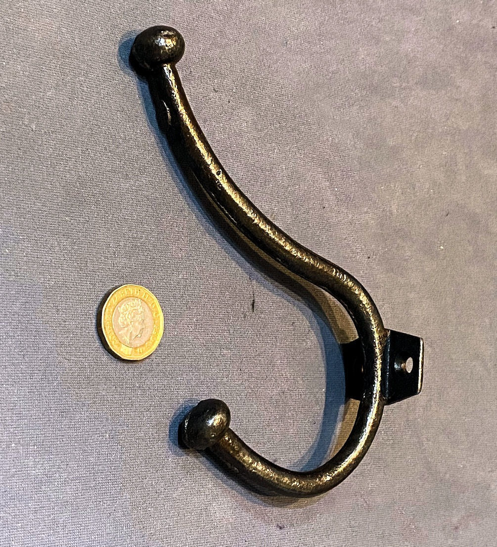 Cast Iron Hat & Coat Hook — Cast iron, 1920's
