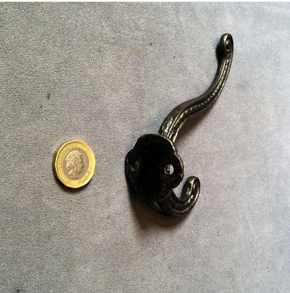 Cast Iron Hat and Coat Hook — view 2