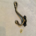 Cast Iron Hat and Coat Hook — Cast iron, 1920's