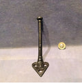 Cast Iron Hat or Coat Peg — Cast iron, late 19th century