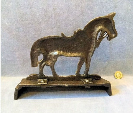 Cast Iron Horse Mantel Ornament — view 2
