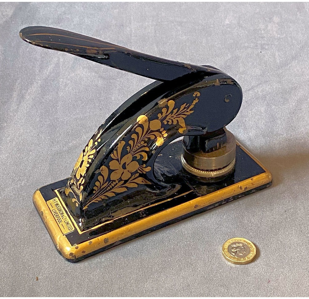 Cast Iron Letter Embosser — view 2