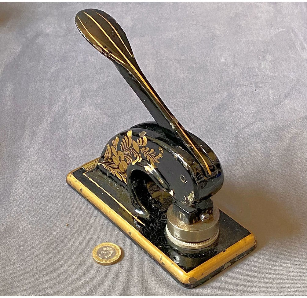 Cast Iron Letter Embosser — view 4