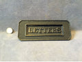 Cast Iron Letter Flap — Cast iron, 1920's