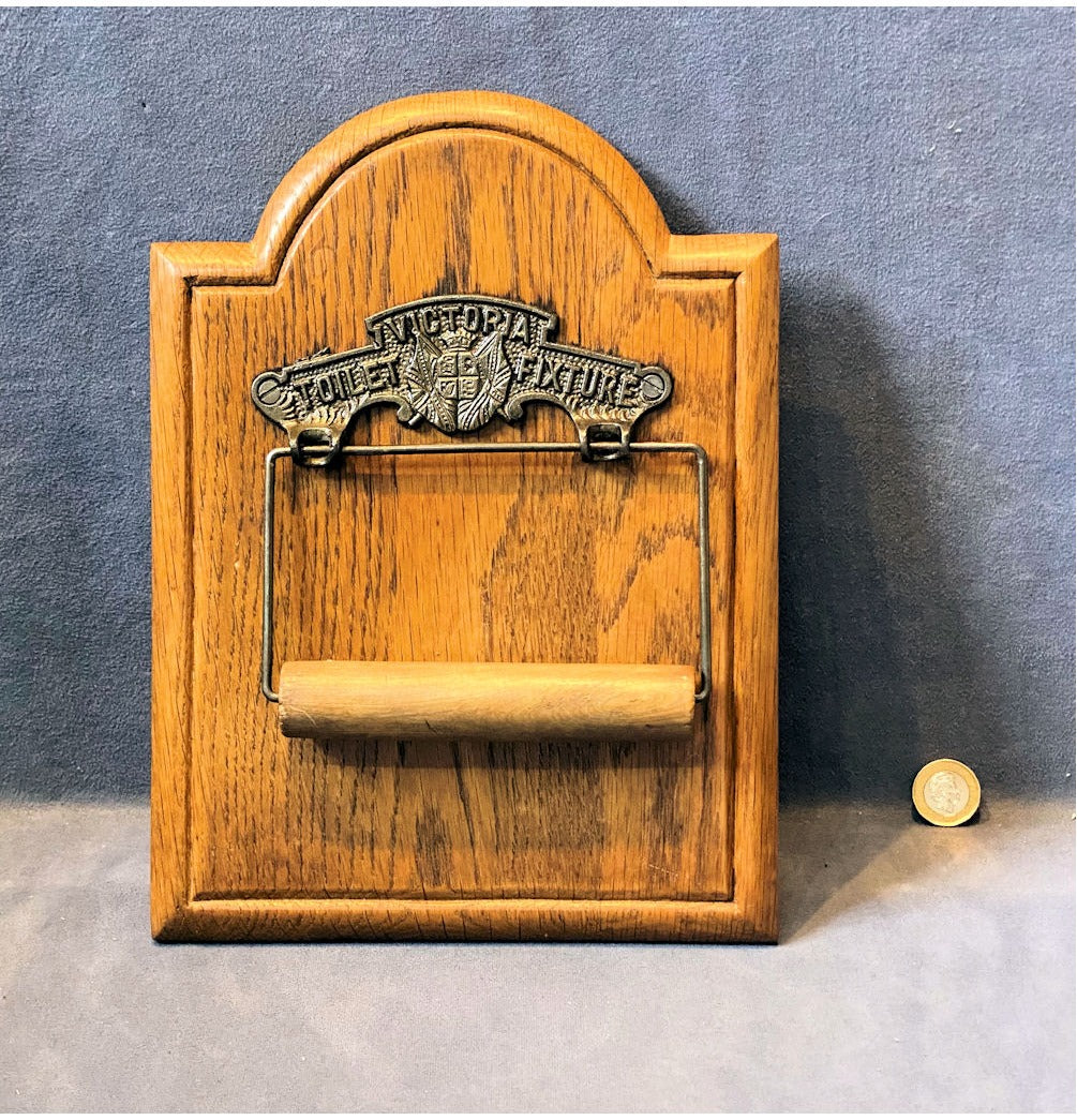 Cast Iron Loo Roll Holder — view 2