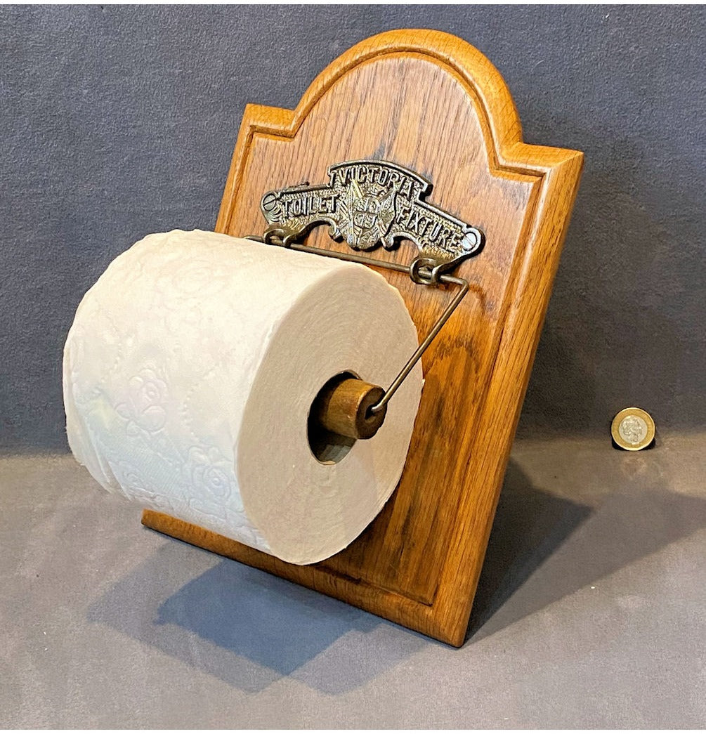 Cast Iron Loo Roll Holder — view 3