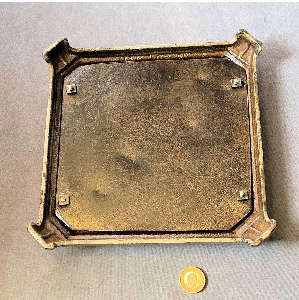 Cast Iron Potstand with Inset Tile — view 2