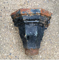 Cast Iron Rain Hopper — Cast iron, 1920's