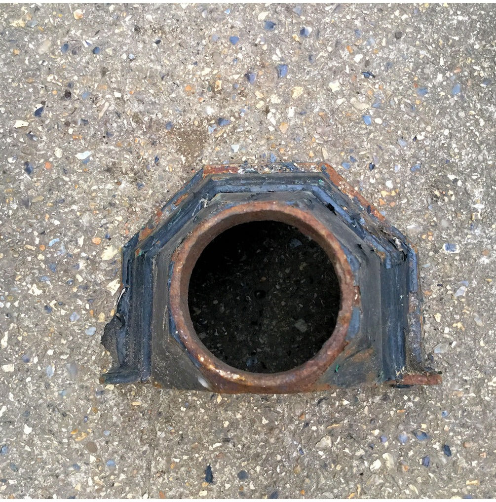 Cast Iron Rain Hopper — view 2