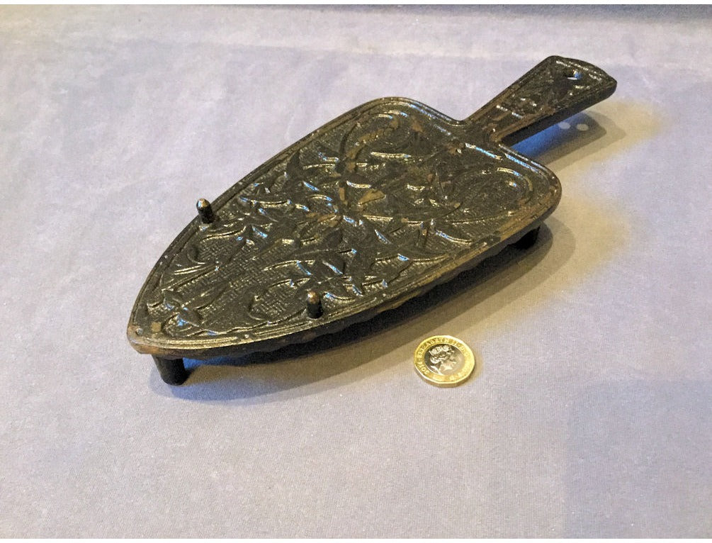 Cast Iron Smoothing Iron Stand — view 2