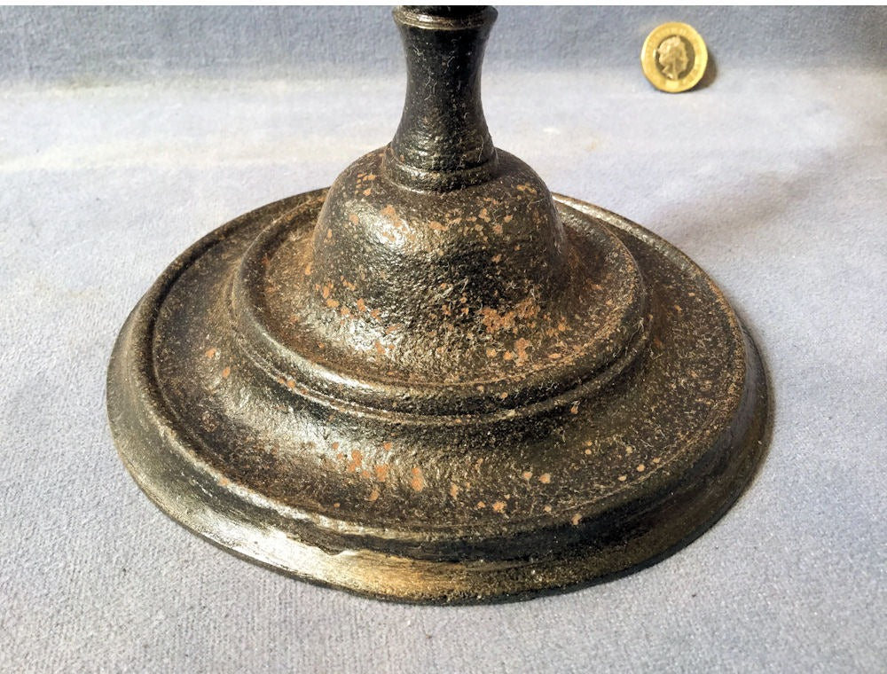 Cast Iron Tally Iron with Poker — view 4