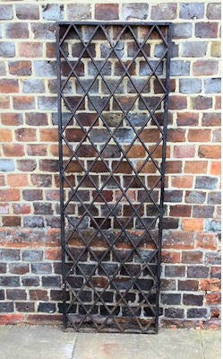 Cast Iron Window — Cast iron, late 19th century