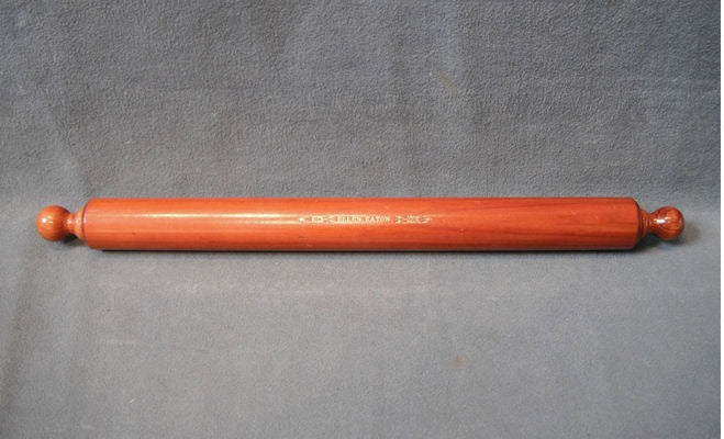 Cedar Rolling ruler with Pencil and Eraser — circa 1900