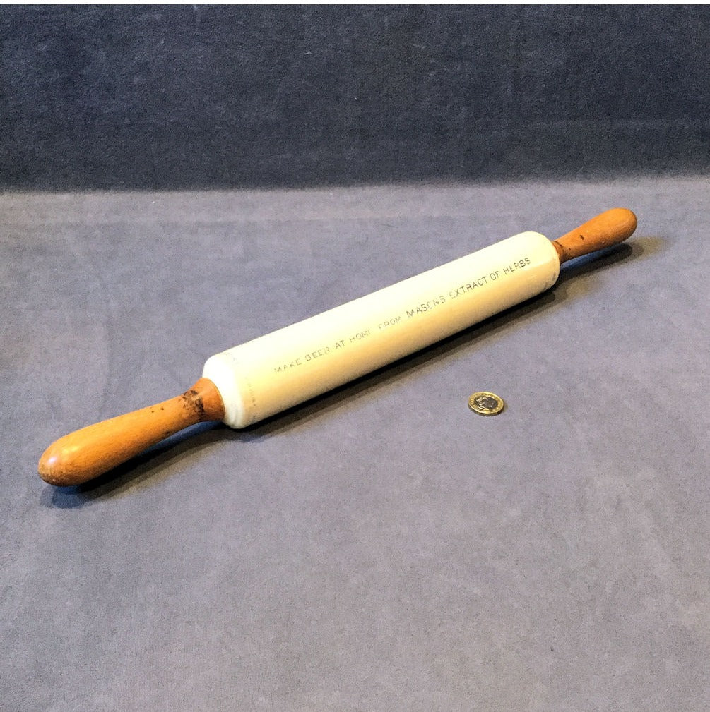 Ceramic Advertising Rolling Pin — view 4