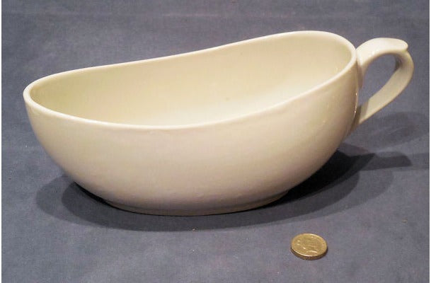 Ceramic Bourdaloue — view 2