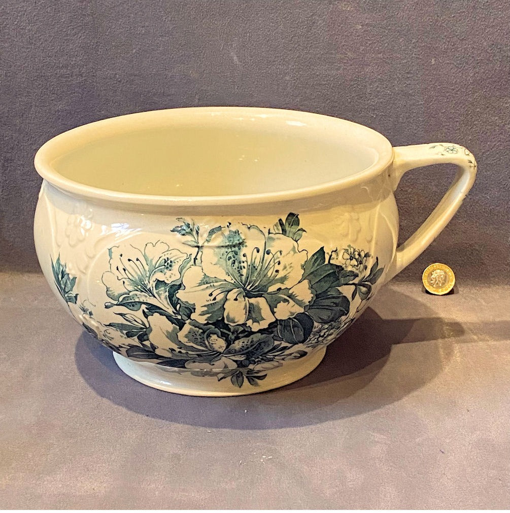 Ceramic Chamberpot — Ceramic, circa 1900