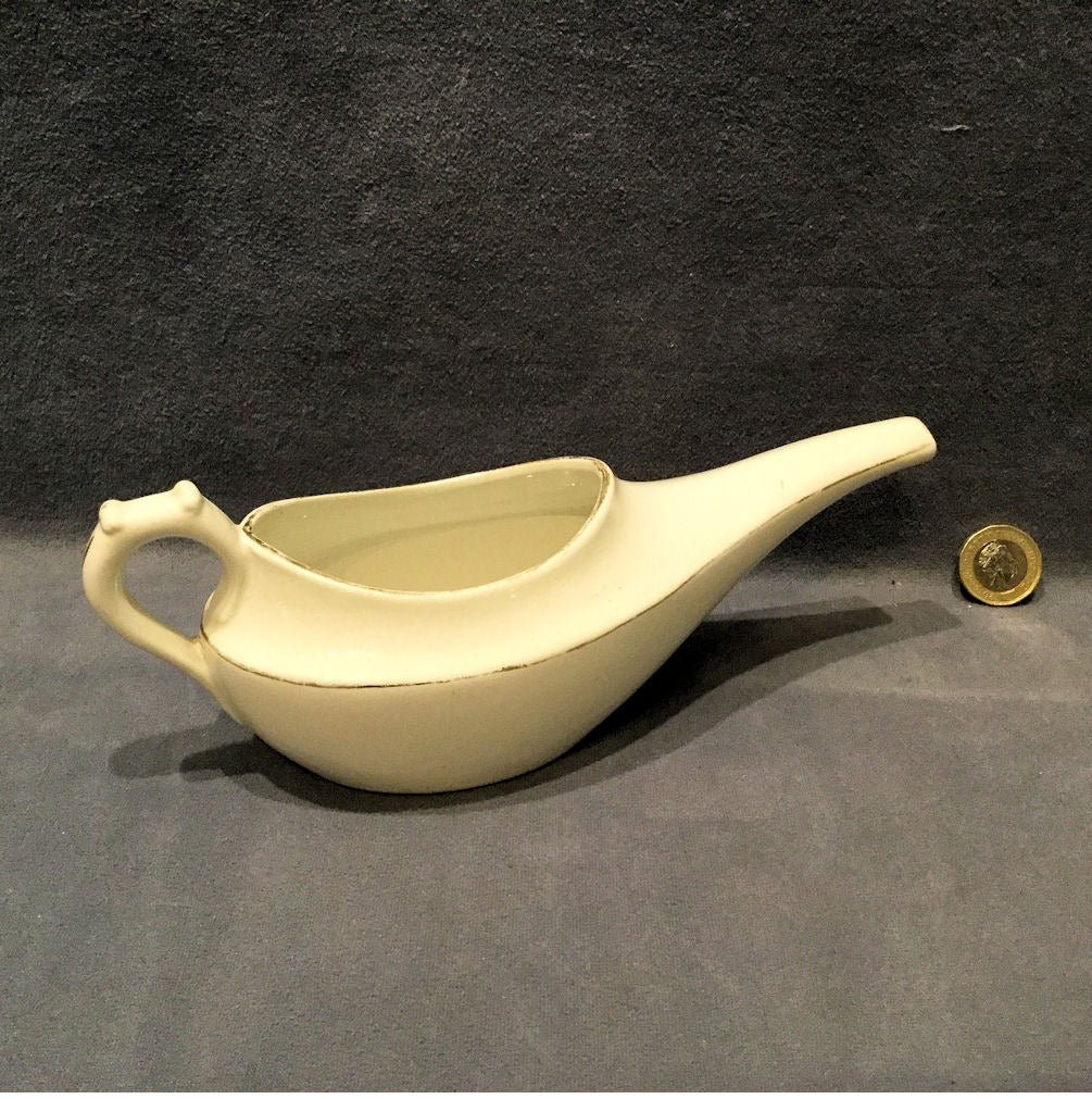 Ceramic Invalid Feeder — Ceramic, 1920's