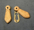 Ceramic Keyhole with Cover, 9 matching available — Ceramic, circa 1900