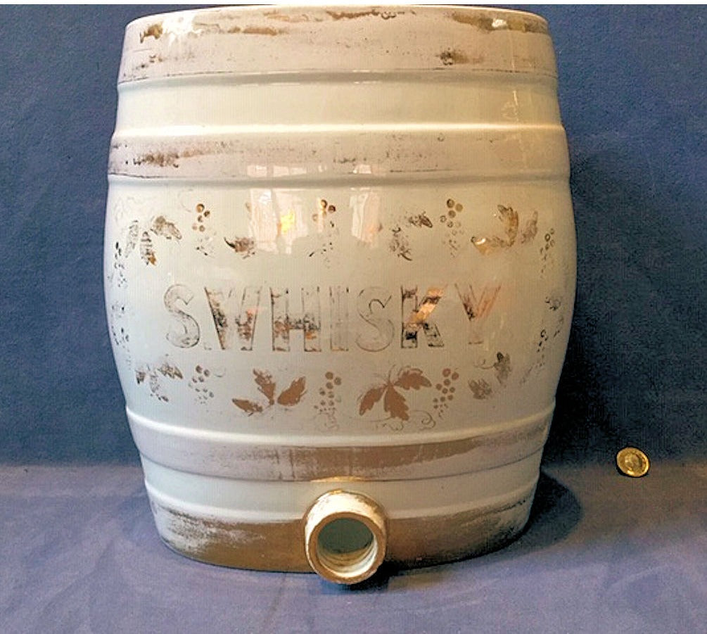 Ceramic Scotch Whisky Barrel — view 5