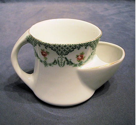 Ceramic Shaving Mug — Ceramic, circa 1900