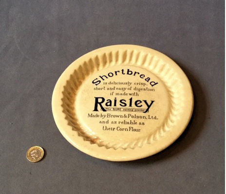 Ceramic Shortbread Mould — Ceramic, 1920's
