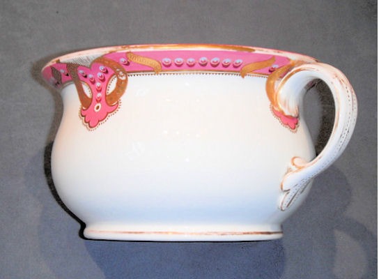 Chamberpot — Ceramic, late 19th century