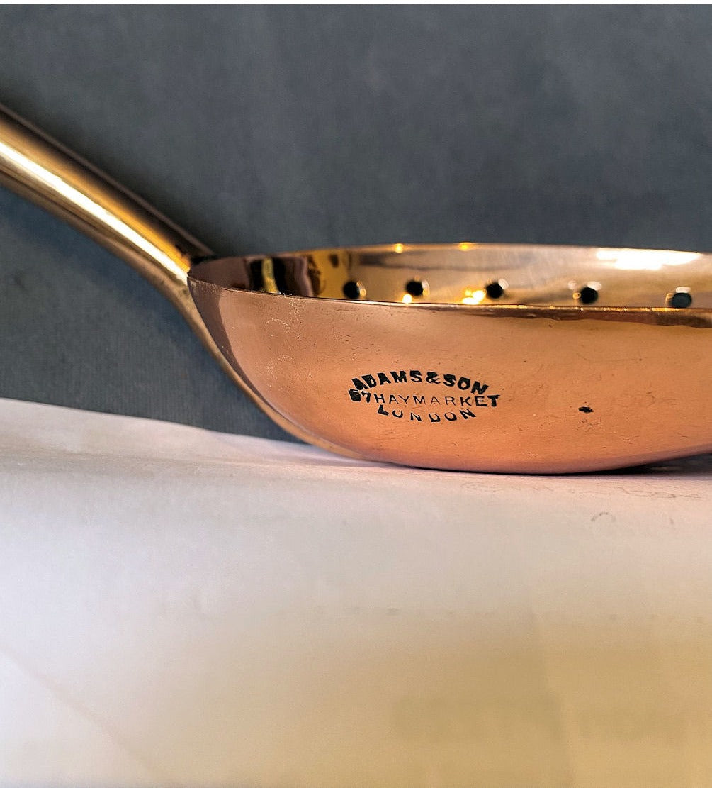 Chefs Copper Straining Ladle — view 4