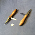 Chemist's Cork Borer Sharpener, 2 available — Brass, 1920's