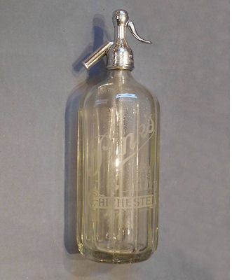 Chichester Soda Syphon — Chrome, 1920's