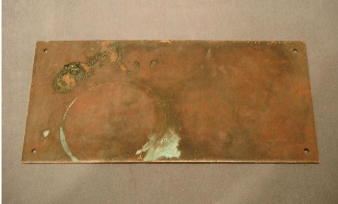 Chiropodist Name Plaque — view 2