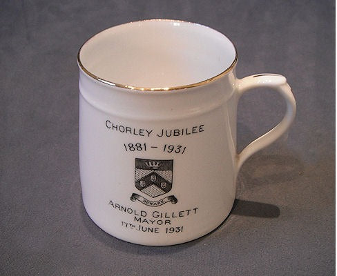 Chorley Jubilee Mug — Ceramic, 1881