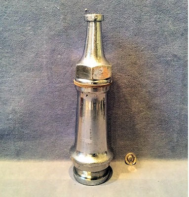 Chromed Fire Nozzle — Chrome, 1930's
