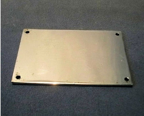 Chromed Push Plate — view 2