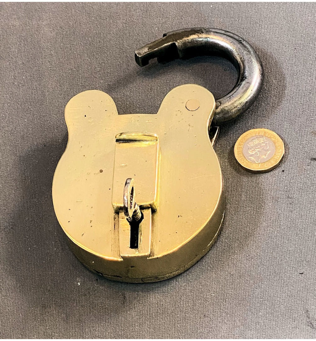 Chubb Brass Padlock — view 2