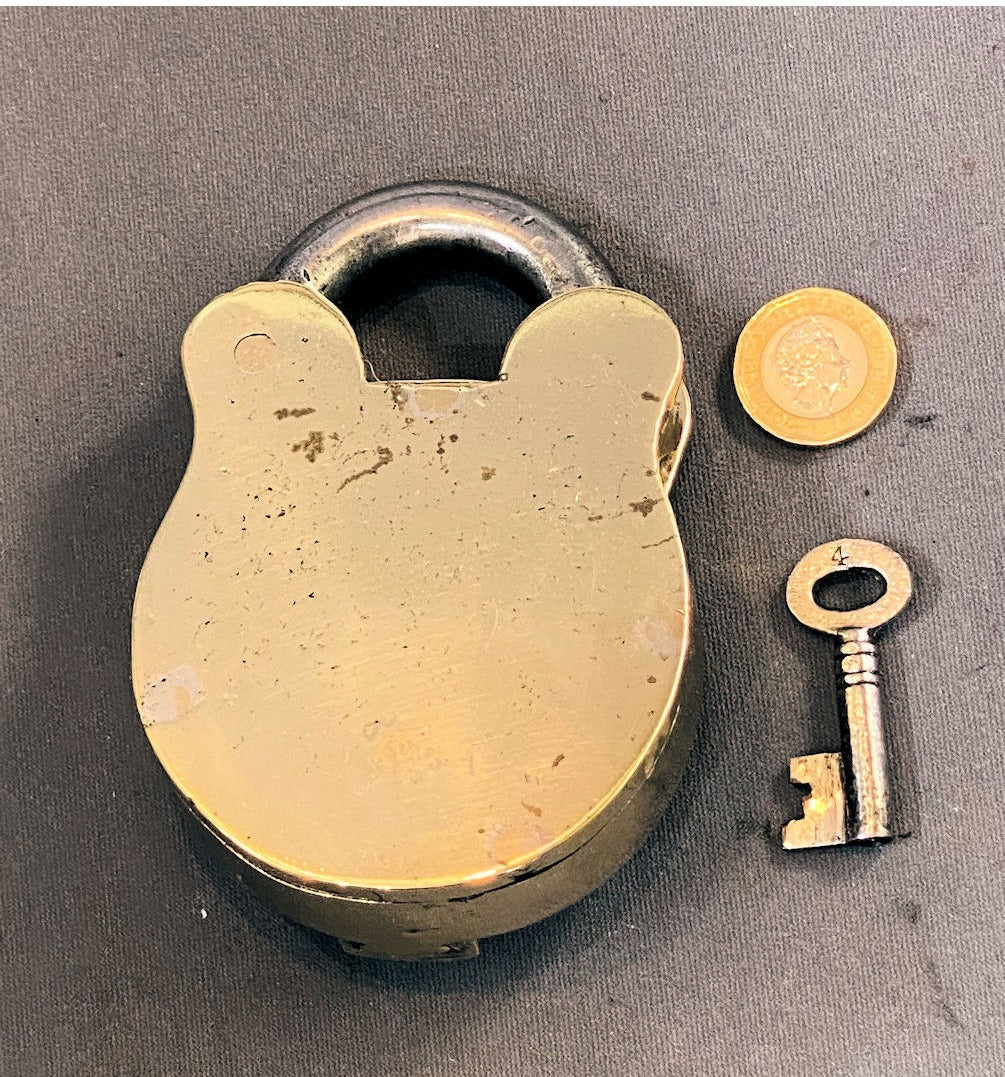 Chubb Brass Padlock — view 3
