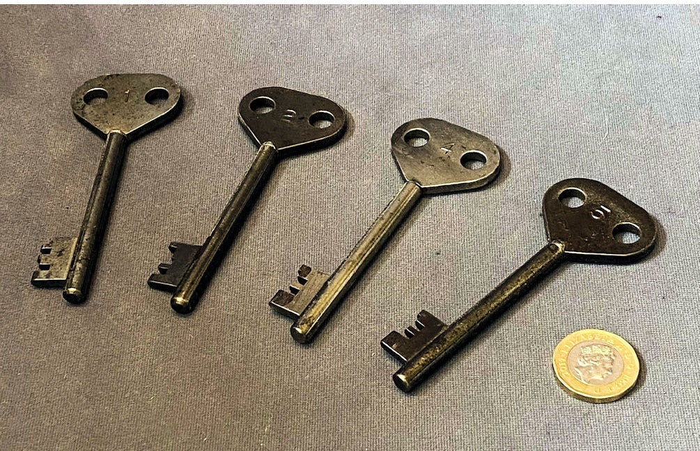 Chubb Pillar Box Keys, 4 available — view 2