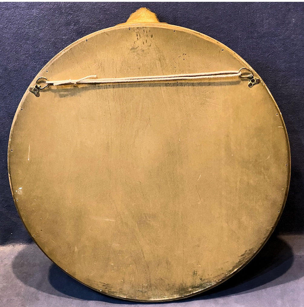 Circular Bevelled Wall Mirror — view 2