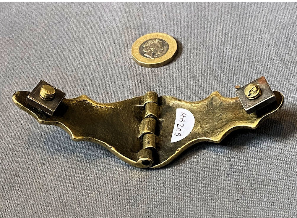 Cirencester Saddler's Brass Name Plate — view 2