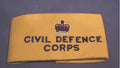 Civil Defence Corps Armband, 5 available — 1954