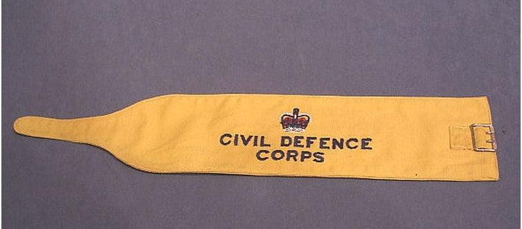 Civil Defence Corps Armband, 5 available — view 2