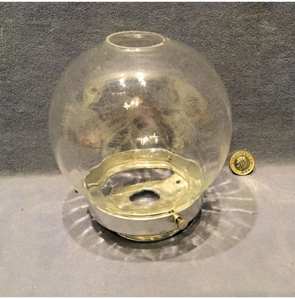 Clear Glass Gas Shade — view 2