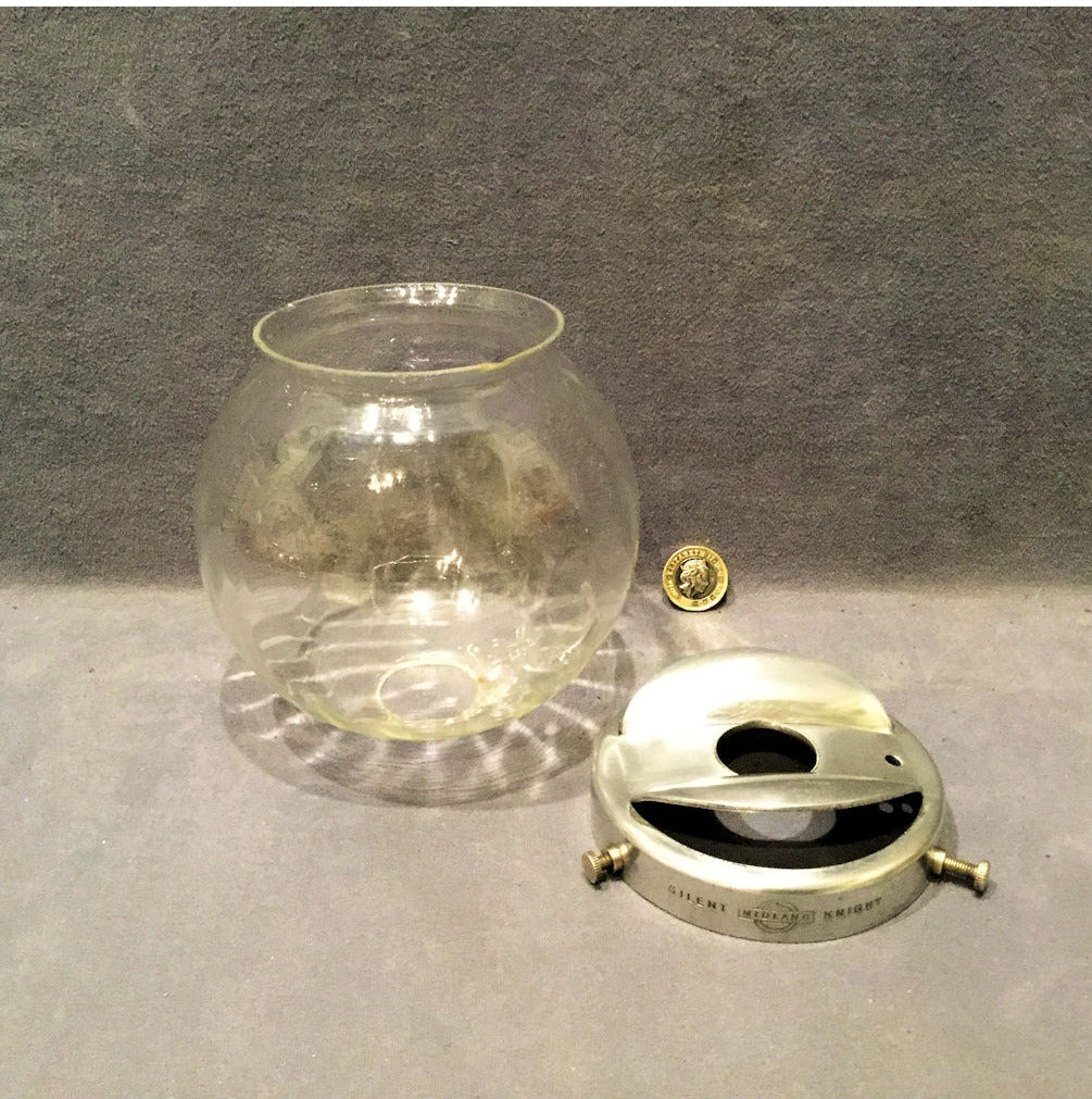 Clear Glass Gas Shade — view 3