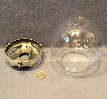 Clear Glass Lamp Shade — view 3