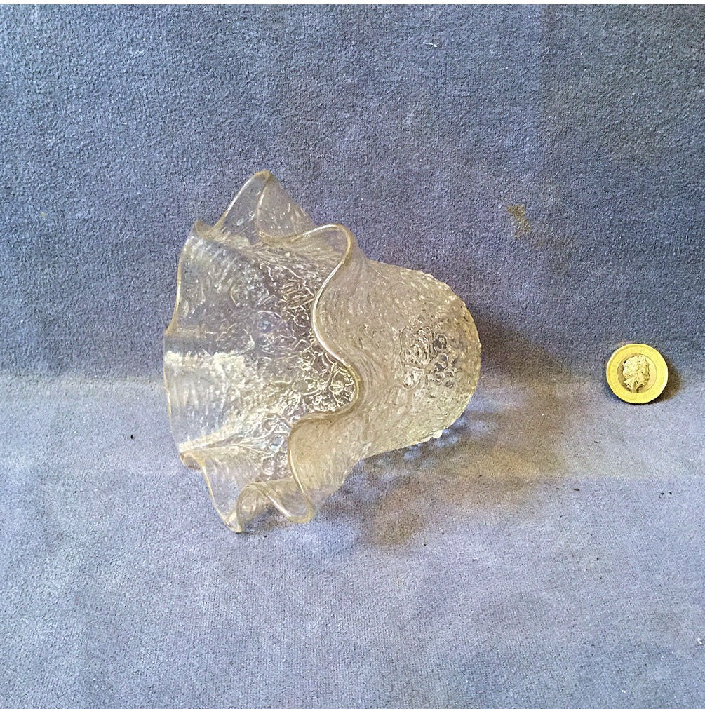 Clear Glass Lamp Shade — view 3